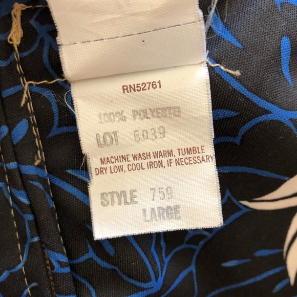 SOLD Vintage 1970s Hippie Boho Floral Dress by Mis Tique of California - Picture 9 of 9